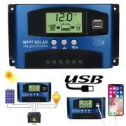 Solar Charge Controller Auto Panel Charger Controller 12V/24V MPPT Regulator AU