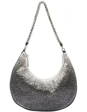 [NINA] Allie Bag in Black Ombre Crystal