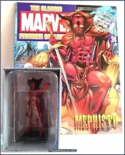Eaglemoss 1:16 Classic Marvel Figurine w/Book: Mephisto #24