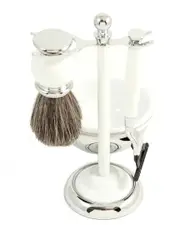 Bey-Berk Standing Razor Shaver Set