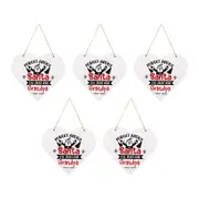 5x LVD Heart Ask Grandpa Hanging Decorative Sculpture Ornament Home/Lounge Decor