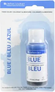 6 Pack LorAnn Liquid Food Coloring 1oz-Blue LFC-1020