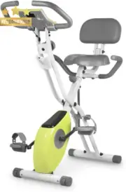 LEIKE X Bike Folding Exercise Bike Magnetic Upright with LCD Monitor 2200