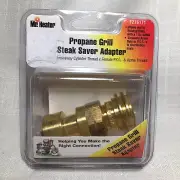NEW Mr. Heater Propane Grill Adapter ~ Grill to 1 lb Tank ~ Steak Saver F276171