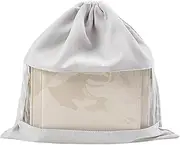 [Generic] Silk Cloth Dust Cover,Dustproof Transparent Window Dust Bags - Easy Access Dustproof Versatile Dust Cover Soft Fleece Fabric