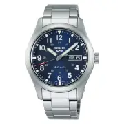 New Seiko 5 Sports SRPG29 Steel Blue Dial Day Date Automatic Men's Watch