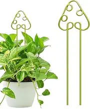 Trellis for Climbing Plants Indoor - Small Trellis for Potted Plants - Metal Support Planter Accessories for Houseplant Vegetable Garden Tomato Cage Cucumber Grapevine Support