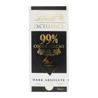 在飛比找ETMall東森購物網優惠-【Lindt 瑞士蓮】極醇系列99%巧克力片