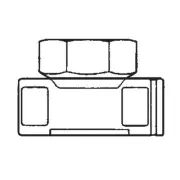 Spirax Sarco 70007 1/2" NPT Thermo-Dynamic Steam Trap, Brass