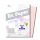 Dr.Paper A4 80gsm 雷射噴墨彩色影印紙 玫瑰紅50入