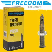 Freedom Thorn Proof Mtb Tube 26"X1.90/2.125" 48Mm Stem Presta Valve Bike Tube
