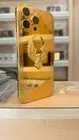 24k Gold Apple iPhone 16 Pro Max Name Engraved Hawk UNLOCKED 1 TB Custom