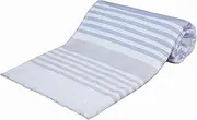 Beach Towel 100% Turkish Cotton - Premium Towel (80x160 cm) Quick-Dry & Soft Bath & Spa Towel for Pool, Lightweight,Gym, Yoga & Sauna - Absorbent, Large, Durable & Eco-Friendly