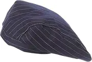 [TEMPNAP] Simple Style Chef Hat for Kitchen Unisex Chef Cap Comfortable and Wear Resistant Design for Cooking and Preventing Hair Contamination The Kitchen Dark Blue