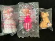 Vintage Set of Three Cereal Barbies and Simba New in Packaging