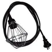 [Set of 3] Lantern socket cord for 1 lamp, certified waterproof type for