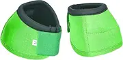 Ｓｉｍｈｏａ 2Pcs Hoof Protection Boots for Horses, Durable Oxford, Easy to Use and Quick to Secure, Green