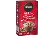Nescafe Scorched Almond Mocha Coffee Sachets 10 Pack