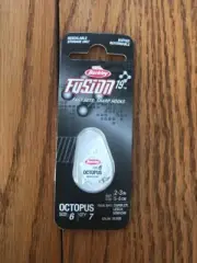 Berkley Fusion Fast Sets Sharp Hooks Size 6 Octopus Ships N 24h