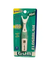 Sunstar GUM Flosbrush Mint 150 Uses NEW & SEALED