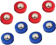 FOYTOKI 8pcs Shuffleboard Game Beads Sliding Balls for Tabletop Shuffleboard Accessories Includes Pucks for Family Fun and Game Night