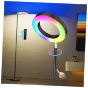 42W LED RGB Floor Lamp, Dual-Sided Bright Standing Lamp with Remote, Stepless