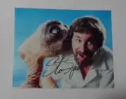STEVEN SPIELBERG E.T 8x10 RARE HAND SIGNED PHOTO WITH COA AUTOGRAPH ET