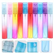 10 Pcs Perfume Bottle Travel Refillable Atomizer Mini Spray Bottles Glass