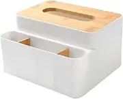 ALAGPNPMZH Multifunctional Storage Box, Remote Control Storage Box, Practical Tissue Box, Household Cosmetic Storage Box Home Storage(Blue)