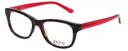 Ecru by Vivid Designer Reading Glasses Morrison in Tortoise-Red +2.75