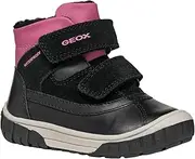 [Geox] Boy's B OMAR Girl WPF C Ankle Boot, Black/Fuchsia, 6 UK Child, Black Fuchsia, 6 US