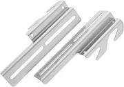 ASAKKURA 1 Pairs Bed Frame Bracket Kit Headboard Attachment Hook Set Sturdy Furniture Replacement Parts for Secure and Stable Support