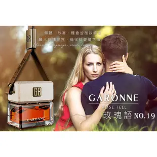 GARONNE歌浪香品 法國吊式香水(19號-玫瑰語)6ml【真便宜】