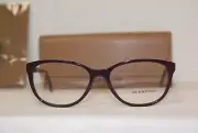 Brand New Authentic Burberry Eyeglass 2172 Egg Plant 3400 Size 54-16mm & Case!