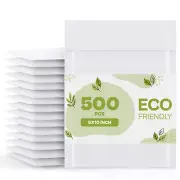 500 #00 White Kraft Bubble Padded Envelopes Mailers 5 X 10