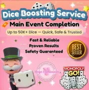 Dice Boosting ** 10K-50K ⚡ Super FAST & Safe ⚡ 100% Event Finish
