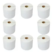 8Rolls 4x6 Direct Thermal 500 Labels For Zebra Eltron 2844 ZP450 ZP500 ZP505