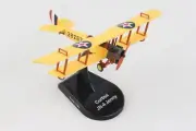 POSTAGE STAMP (PS5810-1) US AIRMAIL JN4 "JENNY" 1:100 SCALE DIECAST METAL MODEL