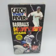 Catch The Fever Baseball's Hottest Stars VHS NEW SEALED Hosted by Bob Costas