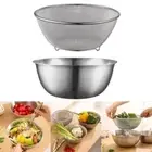 2pcs/Set Multifunctional Colander Bowl Set Kitchen Organizer