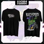 ALIEN BUILT FOR SPEED CLOTHING 棉質印花 T 恤時尚寬鬆襯衫男女皆宜