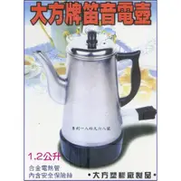 在飛比找蝦皮購物優惠-【彩虹小舖】台灣製 大方牌笛音電熱水壺 SH-158 電咖啡