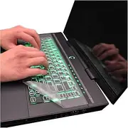 [2 Pack] Universal Silicone Keyboard Cover – Flat Matte Finish, Eco-Friendly & Durable, 0.2mm Thin – Fits Laptops Up to 14” (Cover Area 32x15cm)