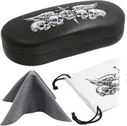[MyEyeglassCase] Large Hard Shell Eyeglass Case Large Sunglasses Case W/Cloth