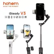 Hohem iSteady V3 3-Axis Gimbal Stabilizer AI-Tracking Magnetic Light Smartphone