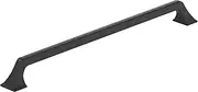 [Amerock] Exceed 18 inch (457mm) Center-to-Center Matte Black Appliance Pull, BP36926FB