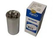 Run Capacitor, Round, 40 Mfd., 370 Volt, CR40X370R