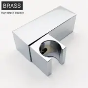 Solid Brass Holder For Hand Held Shower Head Wall Hang Bracket Square Screws