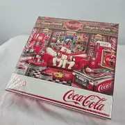 Springbok Puzzles Coca Cola Bears 1000 Piece 24" x 30" Made in USA New Sealed