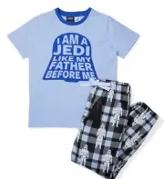 New PETER ALEXANDER Star Wars Top Shorts PJ’s Pyjamas - Kids 8 #35053